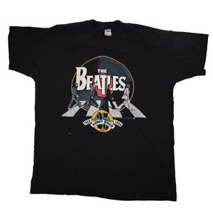 Vintage 1994 The Beatles Abbey Road 25th Anniversary Graphic T Shirt